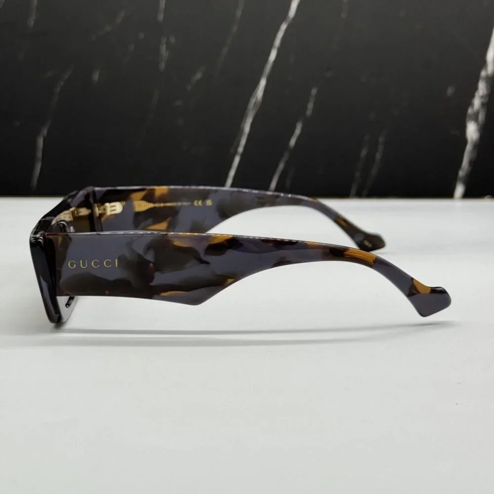 NEW GG1331S 006 GUCCI SUNGLASSES GREY HAVANA BROWN UNISEX EYEWEAR GUCCI